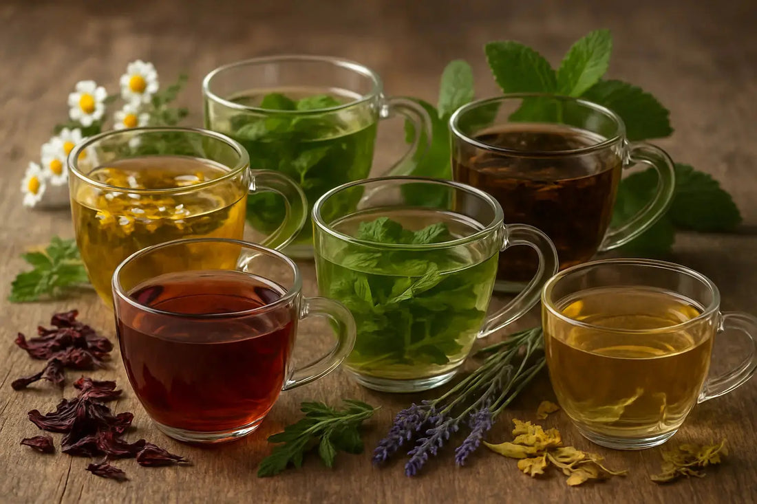 Entspannungstees für bewusste Ruhe. Die  besten Kräutertees für natürliche Entspannung