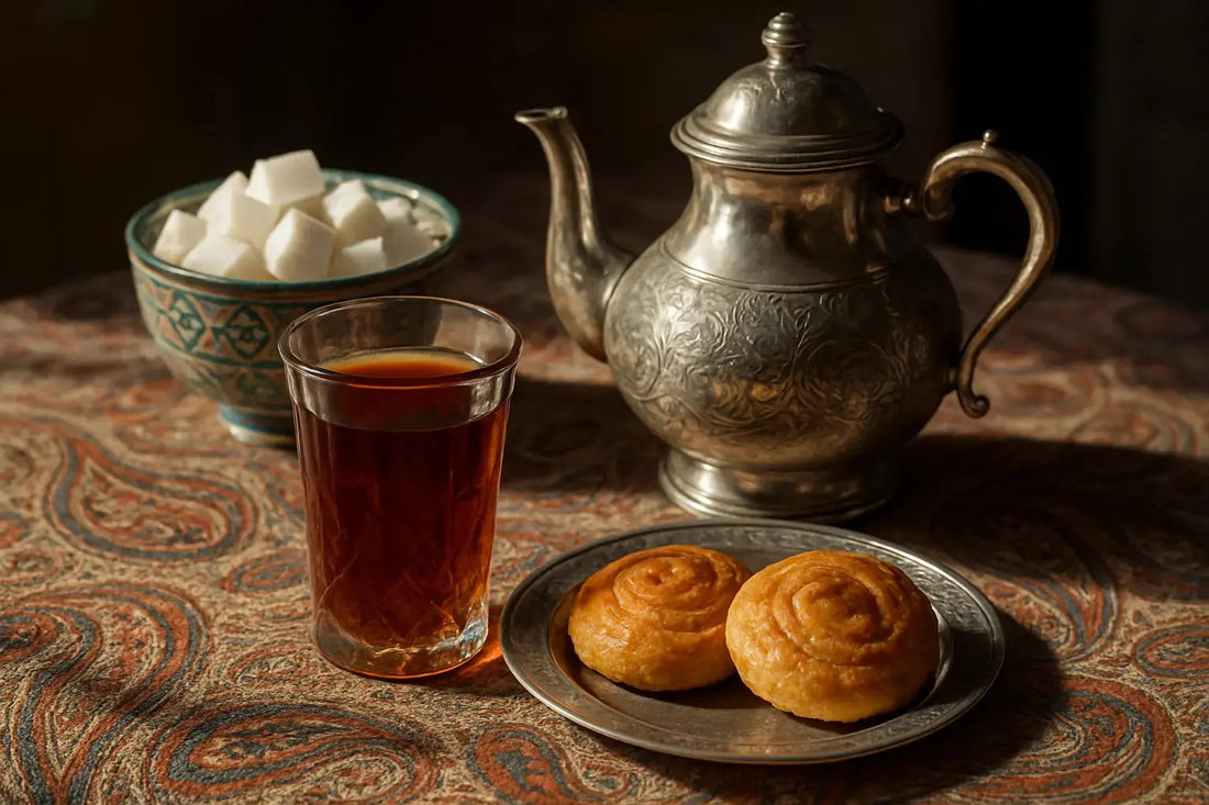 Persischen Teekultur Heilkräuter in der persischen Teetradition
