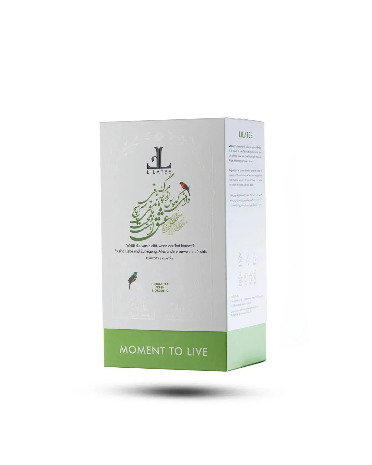 Green Menta package back