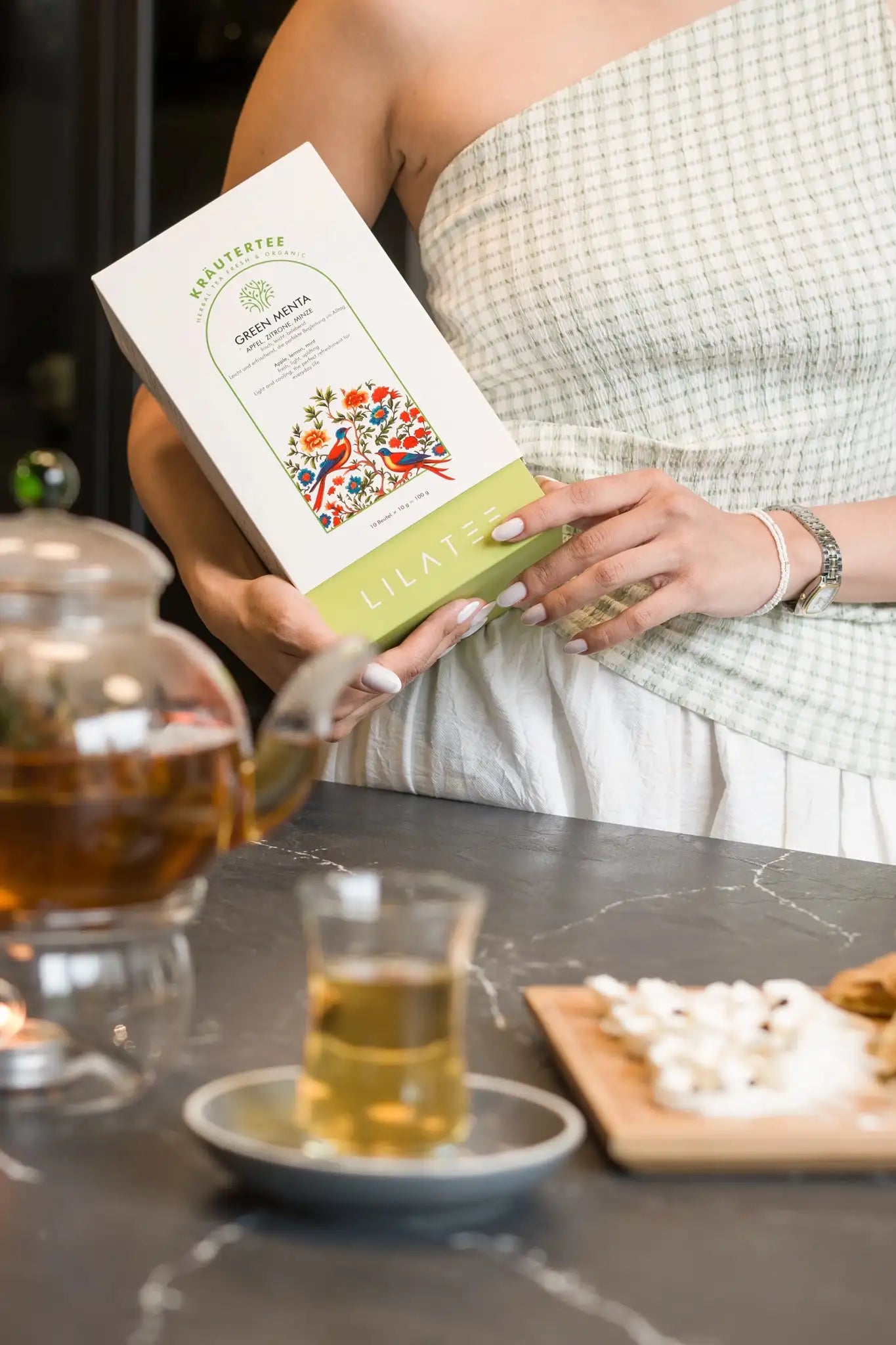 Green Menta – Kräutertee mit Zitrone & Minze