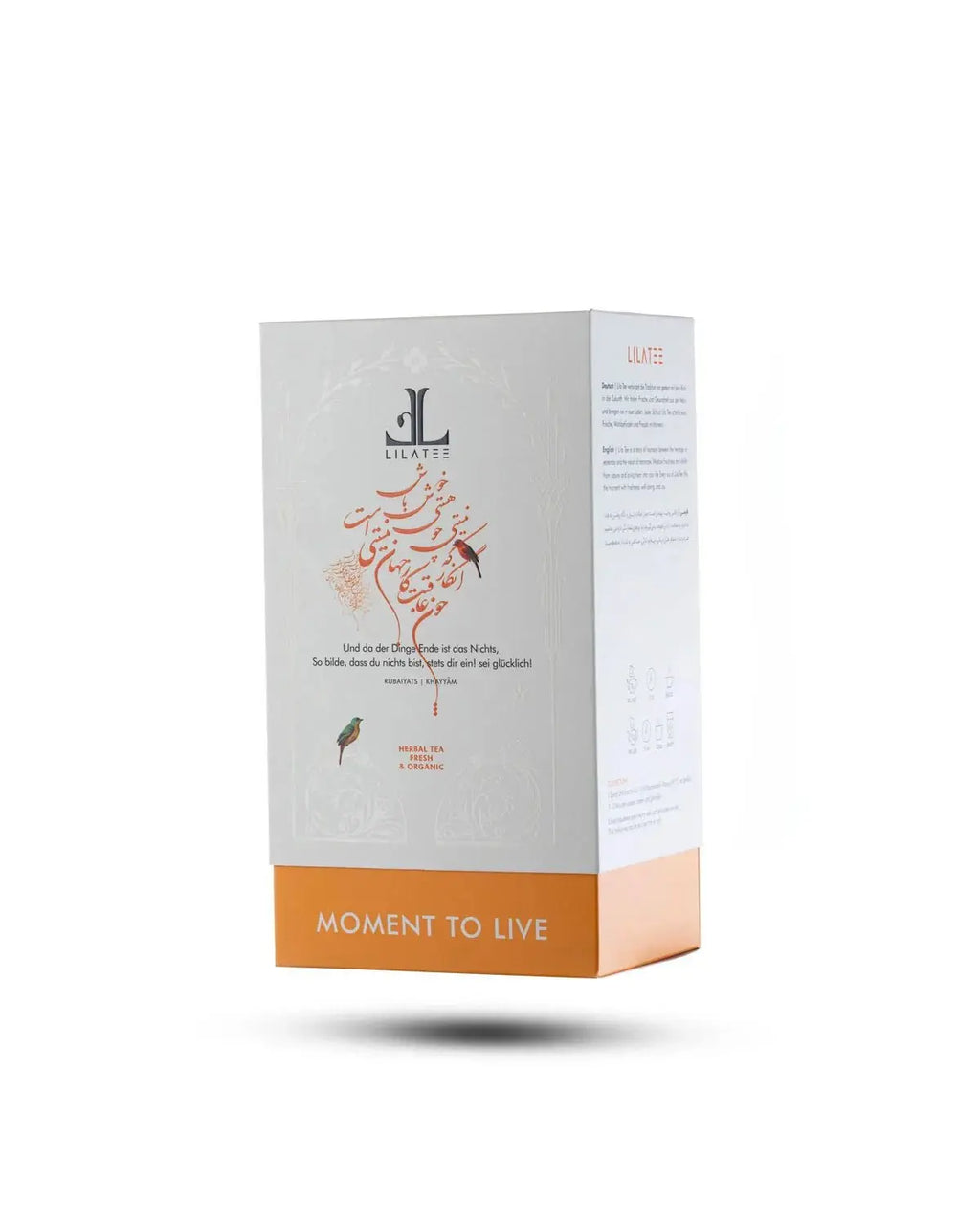 Lemon Mix Infusion  LILA TEE Zitrone Ingwer Tee Produktverpackung 