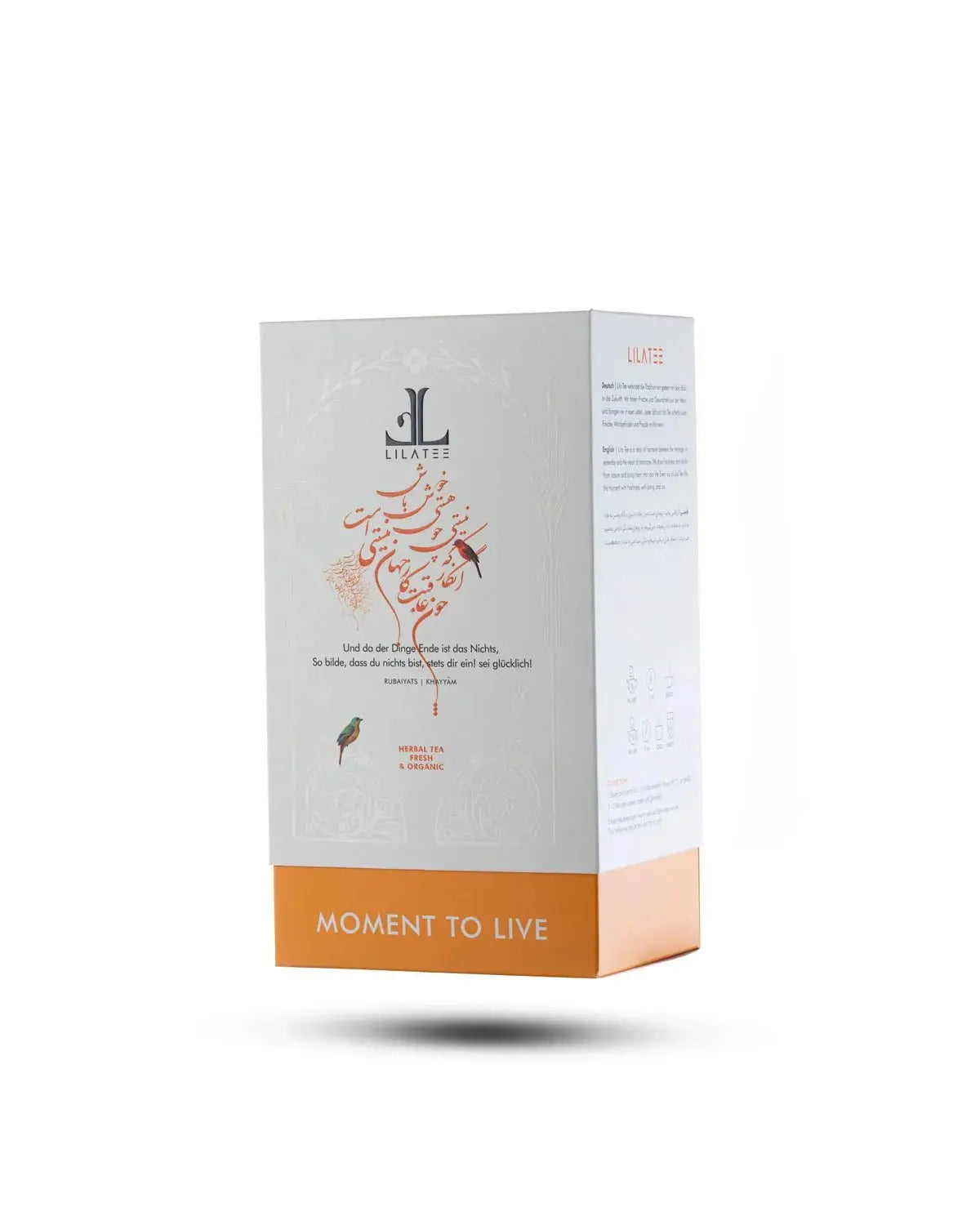 Lemon Mix Infusion  LILA TEE Zitrone Ingwer Tee Produktverpackung 
