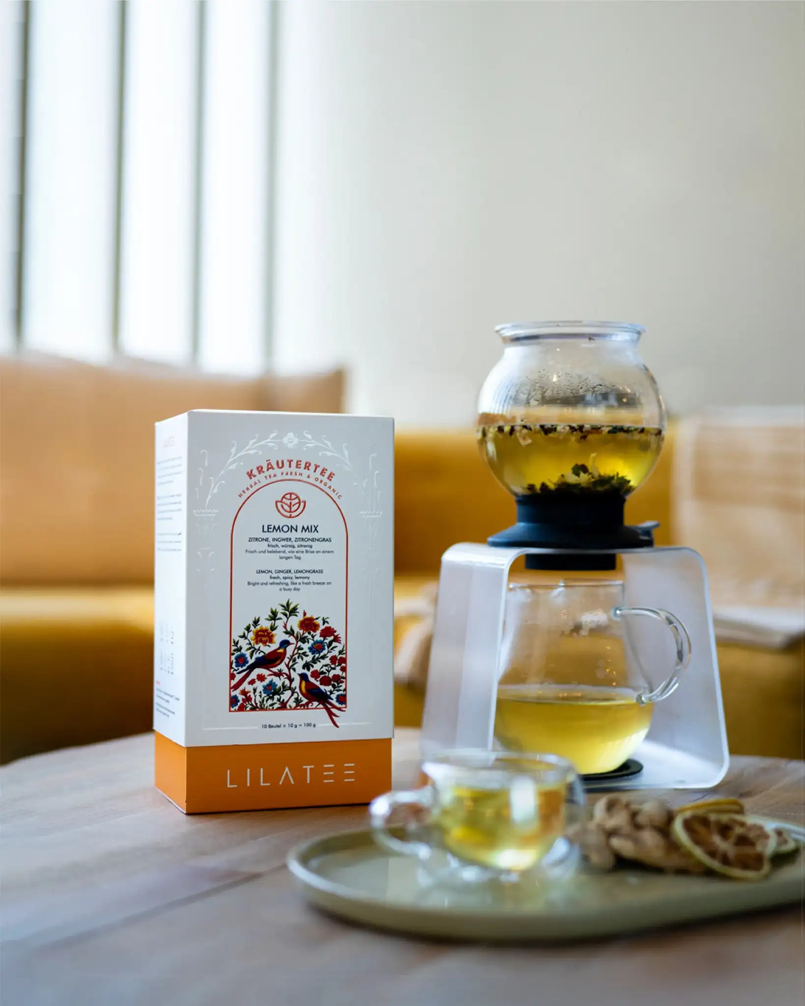 Lemon Mix – Ingwer-Zitronen-Tee