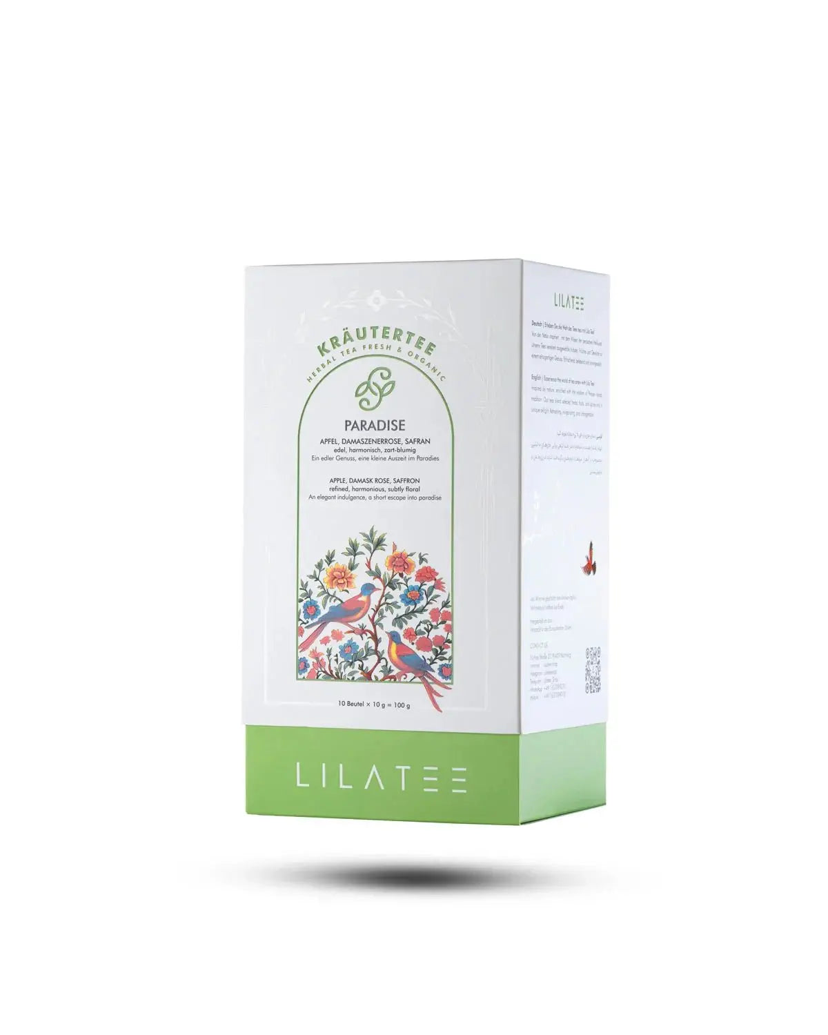 Paradise Früchtetee mit Safran Lila Tee